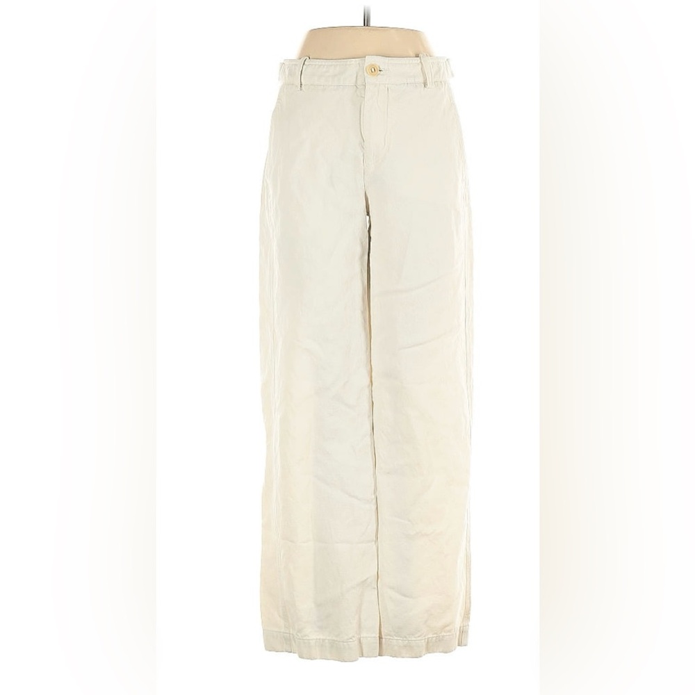 Vince Cream Wide Leg Jumpsuit with Minimalist Elegance